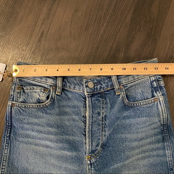 NWT Boyish The Dempsey High Rise Crop Straight Jean in the Colour Mirror Size 25 - Picture 8 of 8